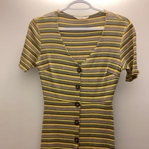 Cute striped 70s sundress